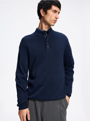 Sweter męski casual Reserved ze sklepu: Reserved w kategorii: Swetry męskie - zdjęcie 74CCA4C-3C1-6972_113FR