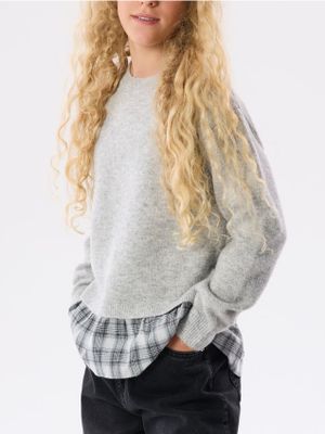 Sweter dziewczęcy jesienny Reserved ze sklepu: Reserved w kategorii: Swetry dziewczęce - zdjęcie 74CCA4C-3C1-6972_116KH