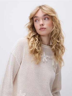 Sweter damski na zimę Reserved ze sklepu: Reserved w kategorii: Swetry damskie - zdjęcie 74CCA4C-3C1-6972_120JP