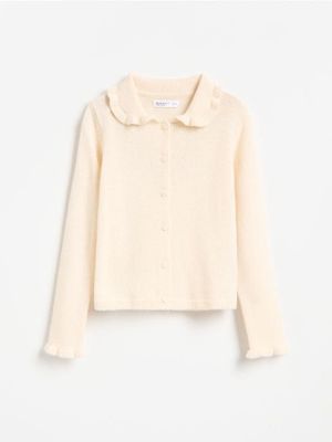 Sweter dziewczęcy jesienny Reserved ze sklepu: Reserved w kategorii: Swetry dziewczęce - zdjęcie 74CCA4C-3C1-6972_120KH