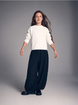 Sweter dziewczęcy na jesień Reserved ze sklepu: Reserved w kategorii: Swetry dziewczęce
