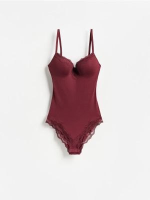 Body damskie koronkowe Reserved ze sklepu: Reserved w kategorii: Body damskie - zdjęcie 74CCA4C-3C1-6972_126JC