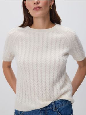 Sweter damski casualowy Reserved ze sklepu: Reserved w kategorii: Swetry damskie - zdjęcie 74CCA4C-3C1-6972_129GS