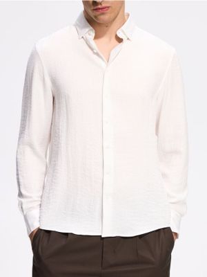 Koszula męska elegancka na wiosnę Reserved ze sklepu: Reserved w kategorii: Koszule męskie - zdjęcie 74CCA4C-3C1-6972_129GT