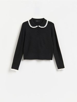 Sweter damski na zimę Reserved ze sklepu: Reserved w kategorii: Swetry damskie