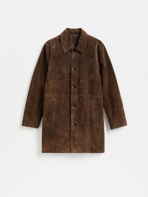 Płaszcz męski elegancki na jesień Reserved ze sklepu: Reserved w kategorii: Płaszcze męskie - zdjęcie 74CCA4C-3C1-6972_139KG