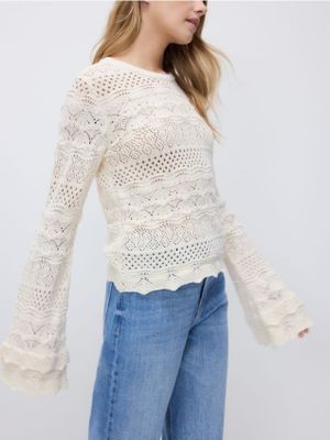 Reserved - Sweter damski casual na zimę ze sklepu: Reserved w kategorii: Swetry damskie - zdjęcie 74CCA4C-3C1-6972_140JA