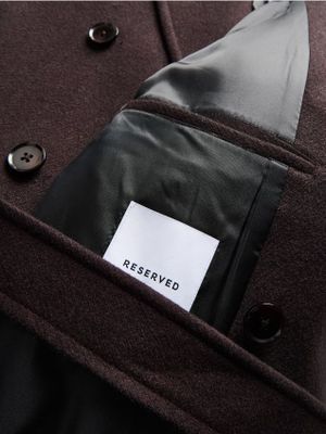 Płaszcz męski na jesień elegancki Reserved ze sklepu: Reserved w kategorii: Płaszcze męskie - zdjęcie 74CCA4C-3C1-6972_141KU