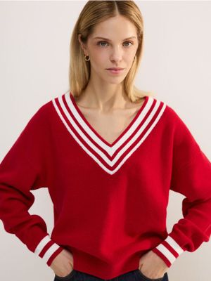 Sweter damski na zimę Reserved ze sklepu: Reserved w kategorii: Swetry damskie - zdjęcie 74CCA4C-3C1-6972_144IT