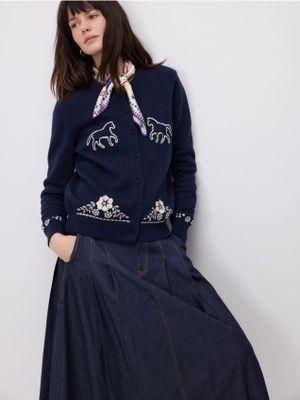 Sweter damski casualowy zimowy Reserved ze sklepu: Reserved w kategorii: Swetry damskie - zdjęcie 74CCA4C-3C1-6972_150JX