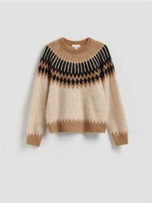 Reserved - Sweter damski zimowy ze sklepu: Reserved w kategorii: Swetry damskie - zdjęcie 74CCA4C-3C1-6972_152HI