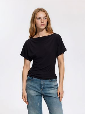 Bluzka damska casual Reserved ze sklepu: Reserved w kategorii: Bluzki damskie - zdjęcie 74CCA4C-3C1-6972_154KF