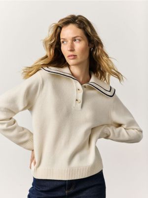 Sweter damski Reserved ze sklepu: Reserved w kategorii: Swetry damskie - zdjęcie 74CCA4C-3C1-6972_164IT
