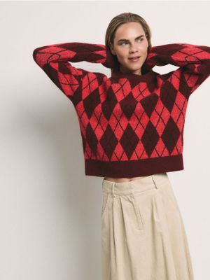Sweter damski casual Reserved ze sklepu: Reserved w kategorii: Swetry damskie - zdjęcie 74CCA4C-3C1-6972_166GS