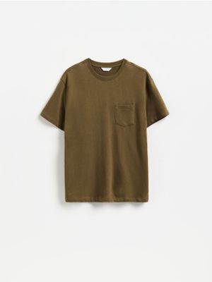 T-shirt męski casual Reserved ze sklepu: Reserved w kategorii: T-shirty męskie - zdjęcie 74CCA4C-3C1-6972_167LA