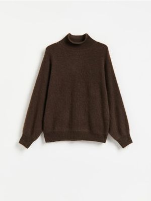 Sweter damski na zimę casual Reserved ze sklepu: Reserved w kategorii: Swetry damskie - zdjęcie 74CCA4C-3C1-6972_169KM