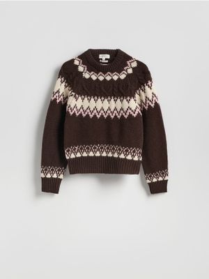 Sweter damski Reserved ze sklepu: Reserved w kategorii: Swetry damskie - zdjęcie 74CCA4C-3C1-6972_183HW