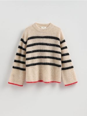 Sweter damski casual Reserved ze sklepu: Reserved w kategorii: Swetry damskie - zdjęcie 74CCA4C-3C1-6972_190HW