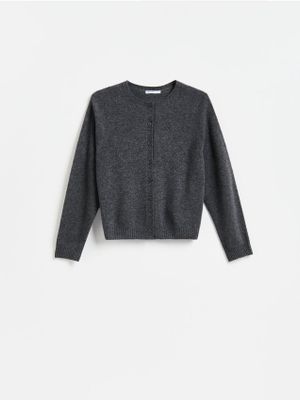 Reserved - Sweter damski casual zimowy ze sklepu: Reserved w kategorii: Swetry damskie - zdjęcie 74CCA4C-3C1-6972_200KM