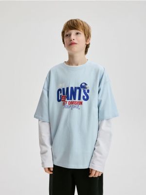 T-shirt chłopięce na lato Reserved ze sklepu: Reserved w kategorii: T-shirty chłopięce - zdjęcie 74CCA4C-3C1-6972_206IS