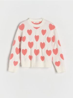 Sweter dziewczęcy na jesień Reserved ze sklepu: Reserved w kategorii: Swetry dziewczęce