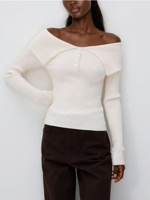 Sweter damski Reserved ze sklepu: Reserved w kategorii: Swetry damskie - zdjęcie 74CCA4C-3C1-6972_229GV
