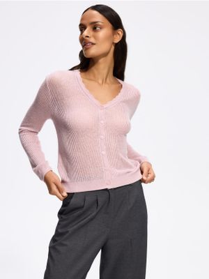 Sweter damski zimowy Reserved ze sklepu: Reserved w kategorii: Swetry damskie - zdjęcie 74CCA4C-3C1-6972_233JW