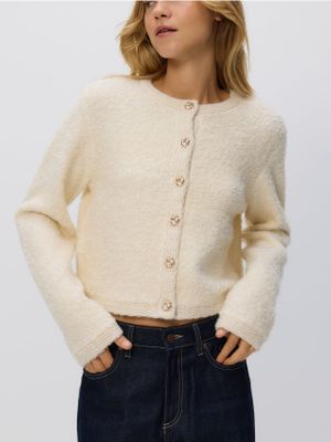Sweter damski casual Reserved ze sklepu: Reserved w kategorii: Swetry damskie - zdjęcie 74CCA4C-3C1-6972_234GV