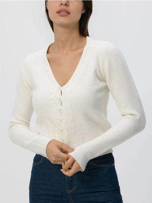 Sweter damski Reserved ze sklepu: Reserved w kategorii: Swetry damskie - zdjęcie 74CCA4C-3C1-6972_235GV