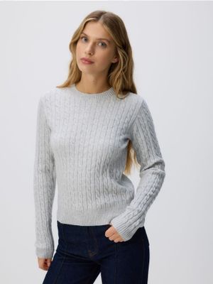 Sweter damski na zimę Reserved ze sklepu: Reserved w kategorii: Swetry damskie - zdjęcie 74CCA4C-3C1-6972_238GP