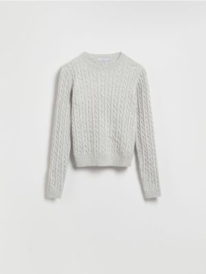 Sweter damski na zimę Reserved ze sklepu: Reserved w kategorii: Swetry damskie - zdjęcie 74CCA4C-3C1-6972_238GP