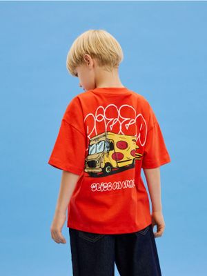 T-shirt chłopięce na lato Reserved ze sklepu: Reserved w kategorii: T-shirty chłopięce - zdjęcie 74CCA4C-3C1-6972_238JV