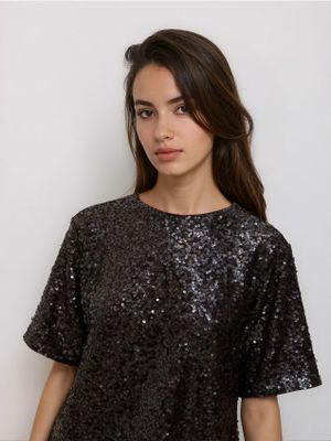 Bluzka damska casual Reserved ze sklepu: Reserved w kategorii: Bluzki damskie - zdjęcie 74CCA4C-3C1-6972_251HS