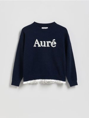 Sweter dziewczęcy na jesień Reserved ze sklepu: Reserved w kategorii: Swetry dziewczęce - zdjęcie 74CCA4C-3C1-6972_262DB