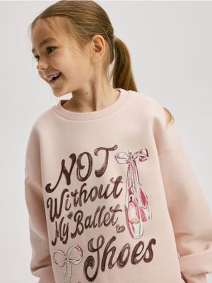 Bluza dziewczęca Reserved ze sklepu: Reserved w kategorii: Bluzy dziewczęce - zdjęcie 74CCA4C-3C1-6972_262GX