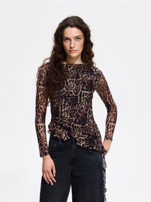 Bluzka damska jesienna casual Reserved ze sklepu: Reserved w kategorii: Bluzki damskie - zdjęcie 74CCA4C-3C1-6972_262KF