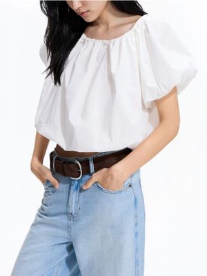 Bluzka damska casual Reserved ze sklepu: Reserved w kategorii: Bluzki damskie - zdjęcie 74CCA4C-3C1-6972_264JU