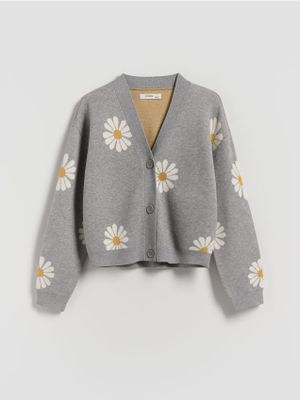 Sweter dziewczęcy jesienny Reserved ze sklepu: Reserved w kategorii: Swetry dziewczęce - zdjęcie 74CCA4C-3C1-6972_269DB