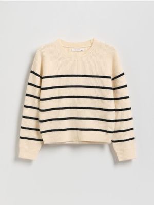 Sweter dziewczęcy jesienny Reserved ze sklepu: Reserved w kategorii: Swetry dziewczęce - zdjęcie 74CCA4C-3C1-6972_270DB