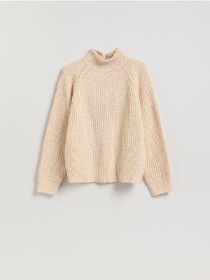 Sweter damski zimowy Reserved ze sklepu: Reserved w kategorii: Swetry damskie - zdjęcie 74CCA4C-3C1-6972_273HI