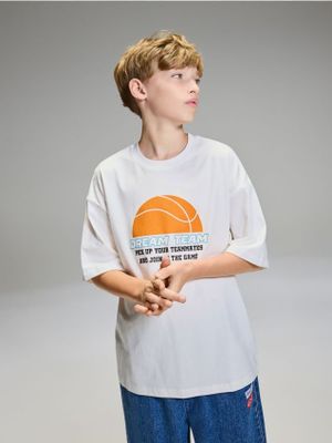 Reserved - T-shirt chłopięce na lato ze sklepu: Reserved w kategorii: T-shirty chłopięce - zdjęcie 74CCA4C-3C1-6972_287JV