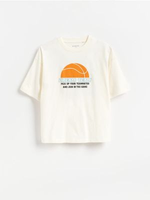 Reserved - T-shirt chłopięce na lato ze sklepu: Reserved w kategorii: T-shirty chłopięce - zdjęcie 74CCA4C-3C1-6972_287JV