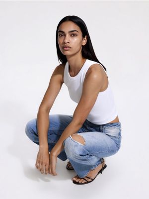 Reserved - Jeansy damskie casual ze sklepu: Reserved w kategorii: Jeansy damskie - zdjęcie 74CCA4C-3C1-6972_290KS