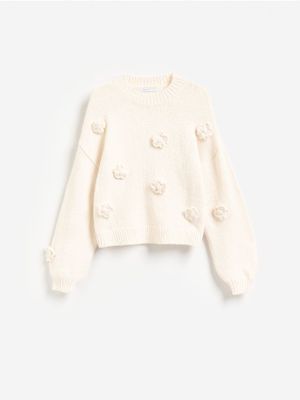 Sweter damski na zimę casual Reserved ze sklepu: Reserved w kategorii: Swetry damskie - zdjęcie 74CCA4C-3C1-6972_293MC