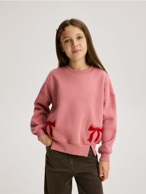 Bluza dziewczęca wiosenna Reserved ze sklepu: Reserved w kategorii: Bluzy dziewczęce