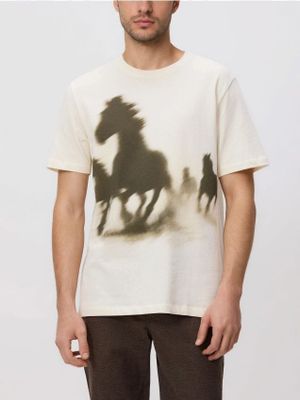 T-shirt męski w stylu młodzieżowym Reserved ze sklepu: Reserved w kategorii: T-shirty męskie - zdjęcie 74CCA4C-3C1-6972_306FP