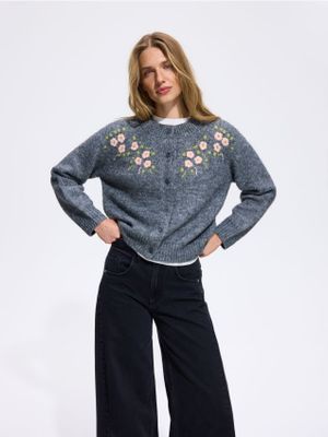 Sweter damski na zimę Reserved ze sklepu: Reserved w kategorii: Swetry damskie - zdjęcie 74CCA4C-3C1-6972_306MB