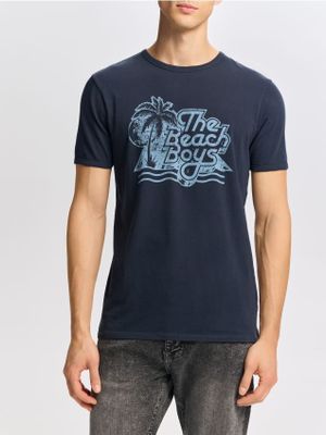 T-shirt męski młodzieżowy Reserved ze sklepu: Reserved w kategorii: T-shirty męskie - zdjęcie 74CCA4C-3C1-6972_314FP