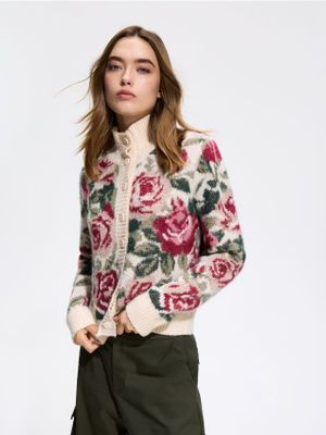 Sweter damski casual zimowy Reserved ze sklepu: Reserved w kategorii: Swetry damskie