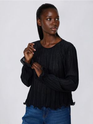 Bluzka damska casual Reserved ze sklepu: Reserved w kategorii: Bluzki damskie - zdjęcie 74CCA4C-3C1-6972_324HT